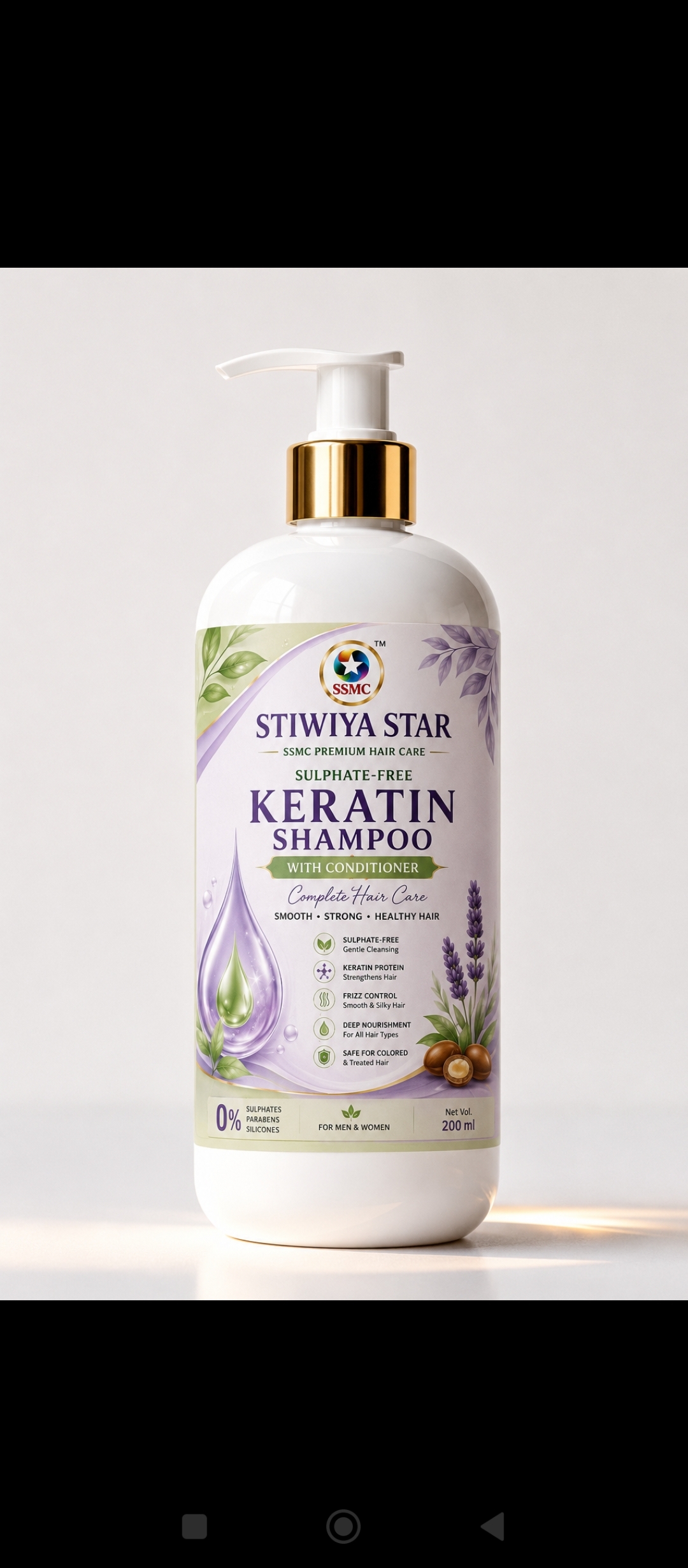 Keratin shampoo
